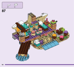 LEGO 41700 instructions page 84 – build guide