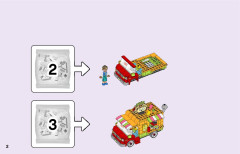 LEGO 41701 instructions page 2 – build guide