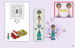 LEGO 41701 instructions page 3 – build guide