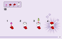 LEGO 41701 instructions page 17 – build guide