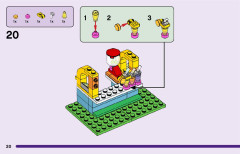 LEGO 41701 instructions page 20 – build guide