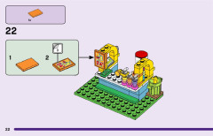 LEGO 41701 instructions page 22 – build guide