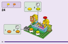 LEGO 41701 instructions page 24 – build guide