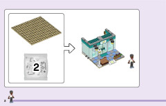 LEGO 41704 instructions page 2 – build guide