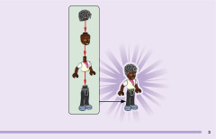 LEGO 41704 instructions page 3 – build guide