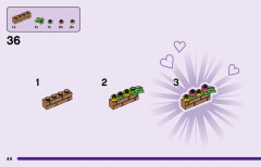 LEGO 41704 instructions page 44 – build guide