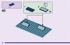 LEGO 41704 instructions page 44 – build guide