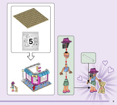 LEGO 41704 instructions page 3 – build guide