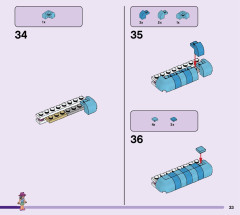LEGO 41704 instructions page 33 – build guide