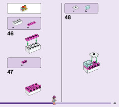 LEGO 41704 instructions page 45 – build guide