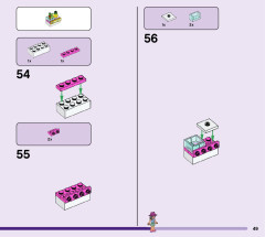 LEGO 41704 instructions page 49 – build guide