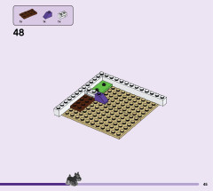 LEGO 41704 instructions page 45 – build guide