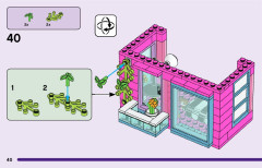 LEGO 41704 instructions page 40 – build guide
