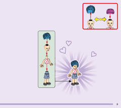 LEGO 41704 instructions page 3 – build guide