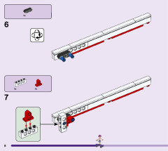LEGO 41704 instructions page 8 – build guide