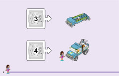 LEGO 41707 instructions page 2 – build guide