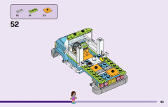 LEGO 41707 instructions page 43 – build guide
