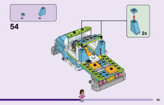 LEGO 41707 instructions page 45 – build guide