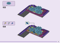 LEGO 41708 instructions page 75 – build guide