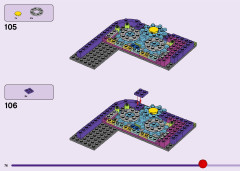 LEGO 41708 instructions page 76 – build guide