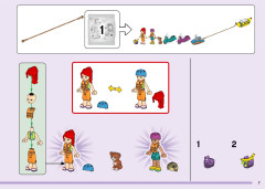 LEGO 41709 instructions page 7 – build guide