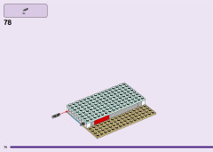 LEGO 41709 instructions page 78 – build guide