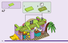 LEGO 41710 instructions page 74 – build guide