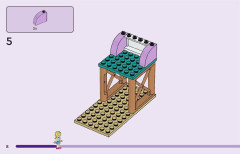 LEGO 41710 instructions page 8 – build guide