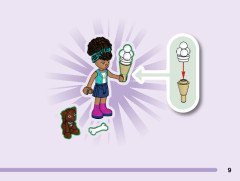 LEGO 41715 instructions page 9 – build guide