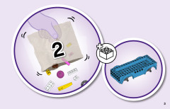 LEGO 41715 instructions page 3 – build guide