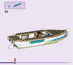 LEGO 41716 instructions page 71 – build guide