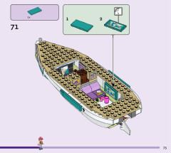 LEGO 41716 instructions page 73 – build guide