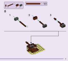 LEGO 41717 instructions page 21 – build guide