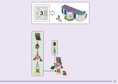 LEGO 41718 instructions page 43 – build guide