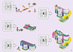 LEGO 41718 instructions page 5 – build guide