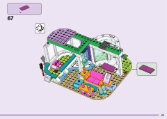 LEGO 41718 instructions page 65 – build guide