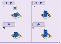 LEGO 41718 instructions page 67 – build guide