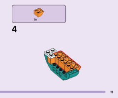 LEGO 41719 instructions page 11 – build guide