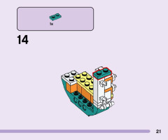 LEGO 41719 instructions page 21 – build guide