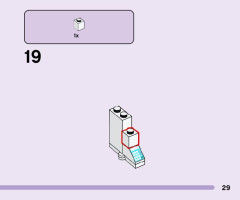 LEGO 41719 instructions page 29 – build guide