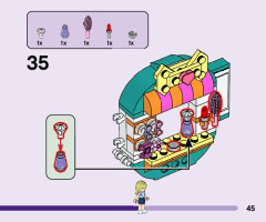 LEGO 41719 instructions page 45 – build guide