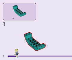 LEGO 41719 instructions page 8 – build guide