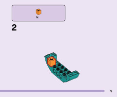 LEGO 41719 instructions page 9 – build guide