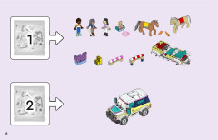 LEGO 41722 instructions page 6 – build guide