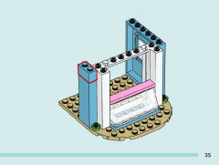 LEGO 41723 instructions page 35 – build guide