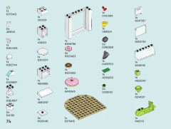 LEGO 41723 instructions page 74 – build guide