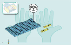 LEGO 41724 instructions page 8 – build guide