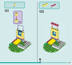 LEGO 41727 instructions page 129 – build guide