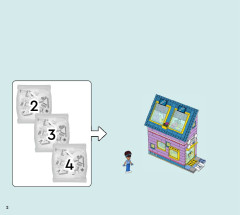 LEGO 41727 instructions page 2 – build guide