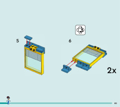 LEGO 41727 instructions page 85 – build guide